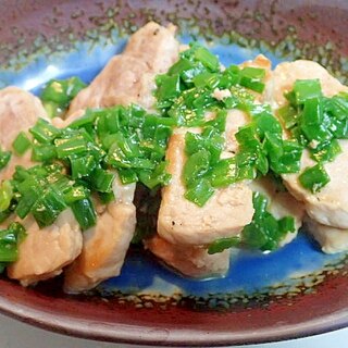 ❤豚ヒレ肉の胡麻葱炒め❤